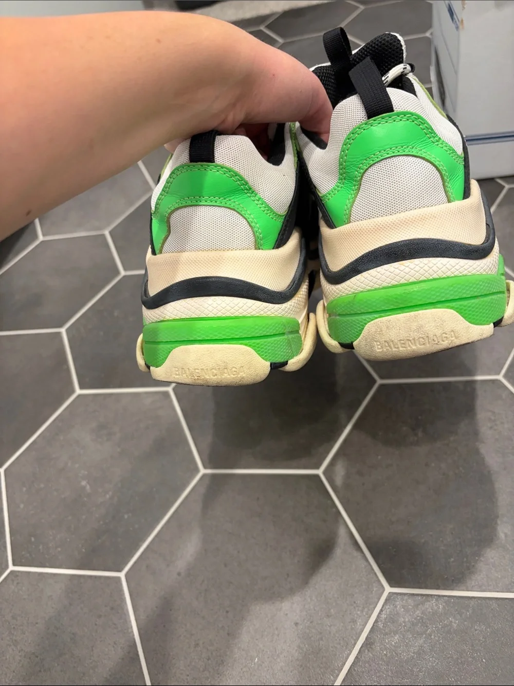 Balenciaga colorblock pattern